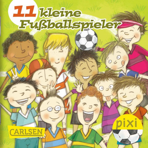 Pixibuch-Cover »11 kleine Fußballspieler«