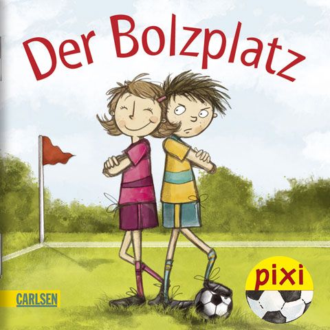 Pixibuch-Cover »Der Bolzplatz«
