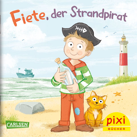 Pixibuch-Cover »Fiete, der Strandpirat«