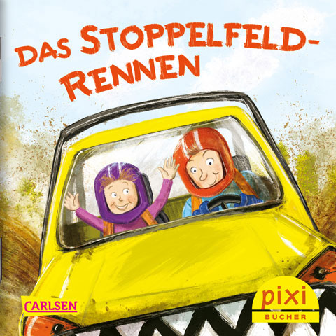 »Pixibuch-Cover »Das Stoppelfeld-Rennen« 
