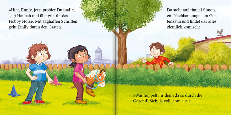 Innenseite »Rundflug mit Mila